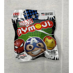 Lot of 4 Marvel Mymoji Funko Blind Bag includes free digital Mymoji Download NEW